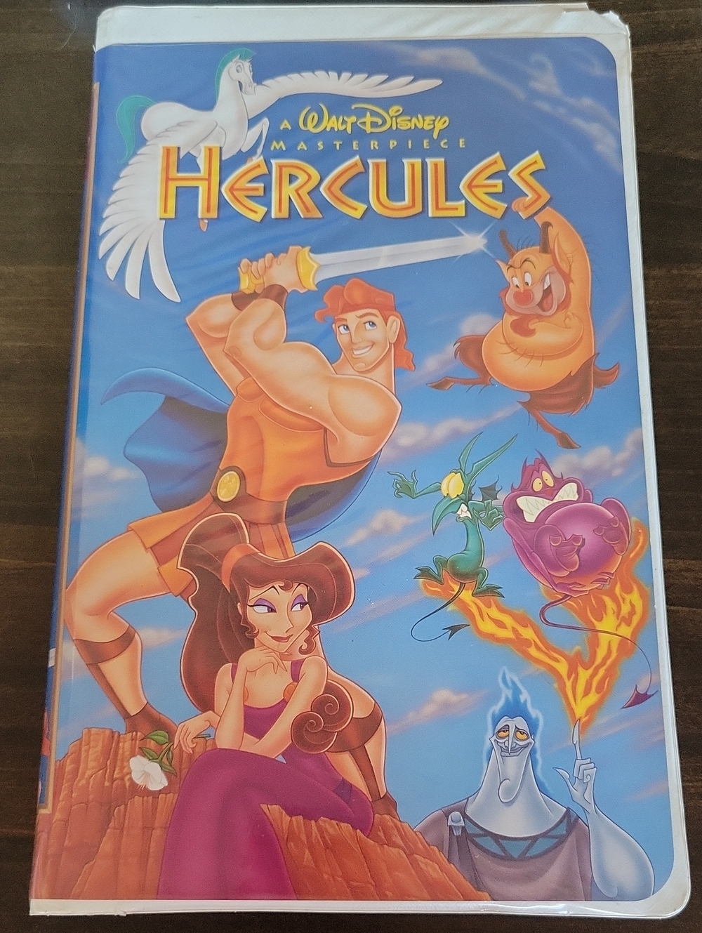 Disney Hercules VHS Movie - Blue, Purple, Orange